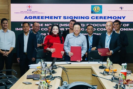 Ký hợp đồng gói thầu hơn 1.800 tỷ đồng Nhà máy Nhiệt Điện Quảng Trạch 1