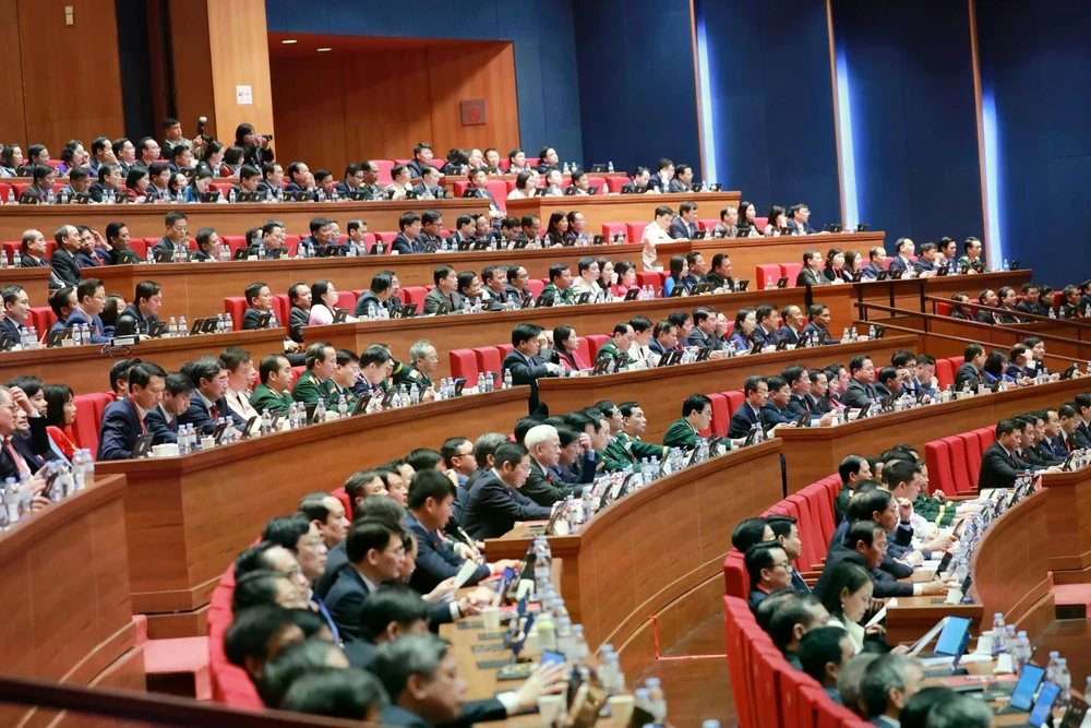 Đại hội XIV biểu quyết thông qua số lượng 200 Ủy viên Trung ương chính thức và dự khuyết