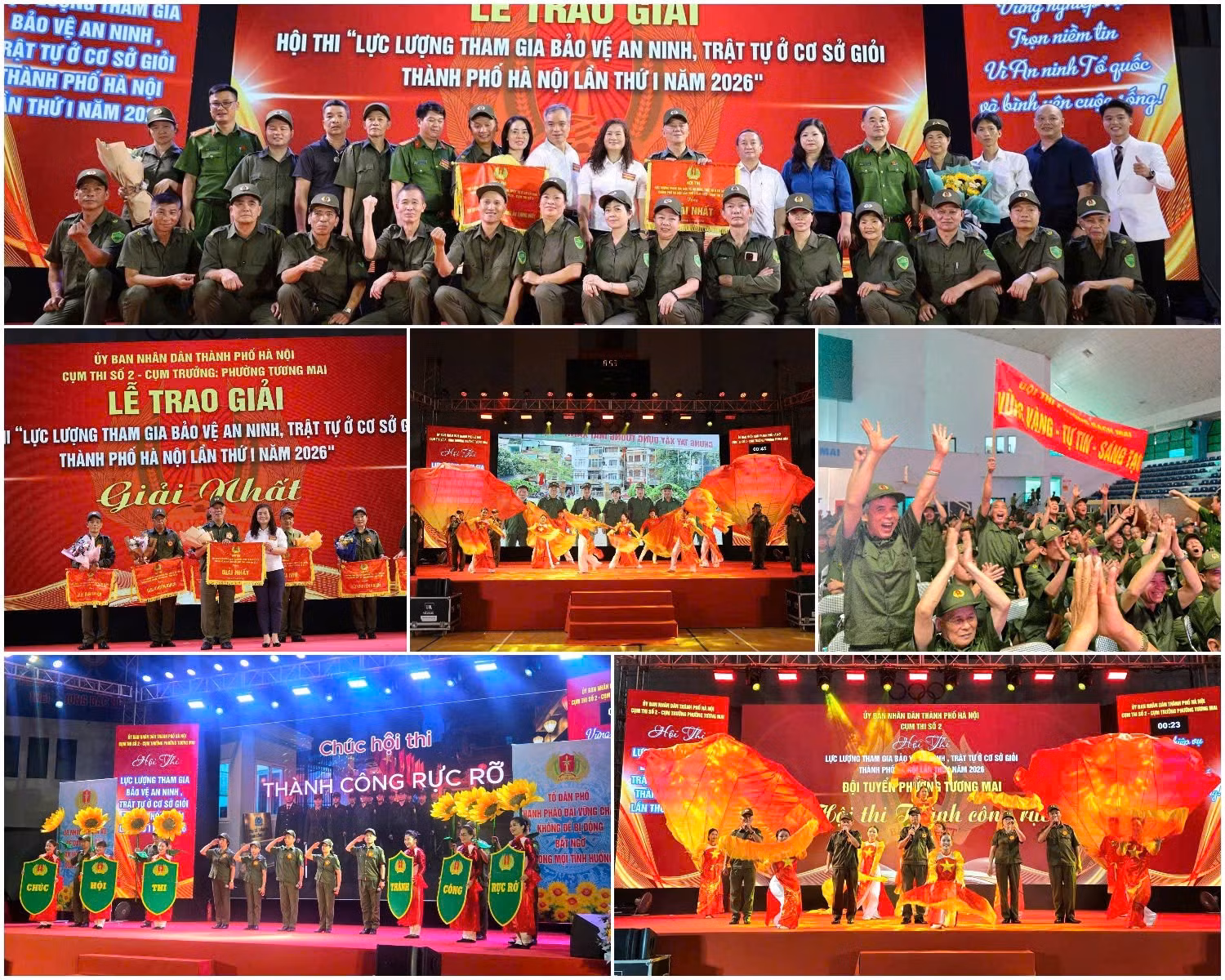 Sôi nổi hội thi “cánh tay nối dài” giữ bình yên cơ sở của Cụm Thi đua số 2 CATP Hà Nội