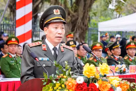 Diễn tập phương án chữa cháy và tìm kiếm cứu nạn quy mô lớn tại Khu đô thị Vinhomes Ocean Park 1