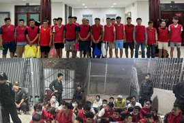 Triệt phá ổ bạc “khủng”, tạm giữ 59 đối tượng