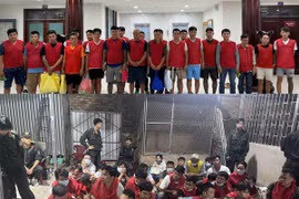 Triệt phá ổ bạc “khủng”, tạm giữ 59 đối tượng