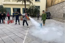 Huấn luyện nghiệp vụ kiểm tra về phòng cháy, chữa cháy tại các cơ sở