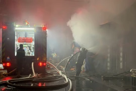 Không có thiệt hại về người trong vụ cháy chợ Xanh 