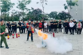 Nâng cao khả năng ứng phó, xử lý kịp thời hỏa hoạn ngay tại cơ sở