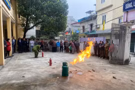 Trang bị kỹ năng an toàn phòng cháy, chữa cháy cho nhân dân trên địa bàn