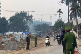 Nhiều hộ dân đã tự bàn giao mặt bằng cho dự án đường Đặng Thai Mai