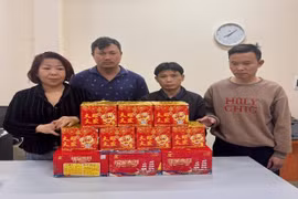 Công an xã Sóc Sơn bắt nhóm đối tượng mua bán gần 30 kg pháo nổ