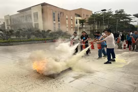 Tập huấn an toàn cháy, nổ cho chủ nhà trọ