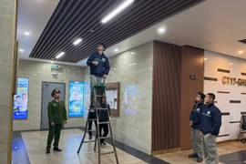 Đảm bảo an toàn cháy, nổ mùa hanh khô các khu chung cư tại phường Việt Hưng