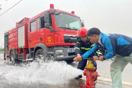 Khảo sát, đánh giá hiện trạng các trụ nước phục vụ công tác chữa cháy tại các phường Bồ Đề, Phúc Lợi, Long Biên