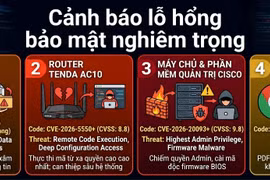 Cảnh báo nguy cơ gây mất an ninh mạng từ lỗ hổng bảo mật