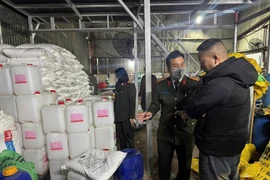 Phát hiện cơ sở cất giấu gần 60 tấn lòng lợn không rõ nguồn gốc