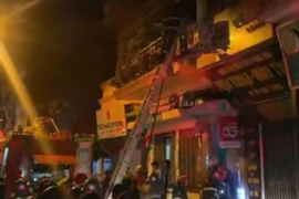 Kịp thời hướng dẫn một người thoát nạn trong vụ cháy 