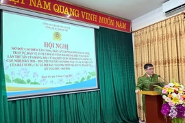 Quyết tâm hoàn thành xuất sắc cao điểm tấn công, trấn áp tội phạm