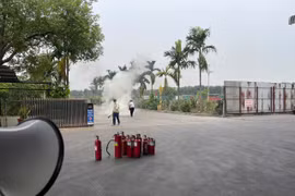 Đảm bảo công tác phòng cháy, cứu hộ tại Công ty TNHH Phú Thái Sơn