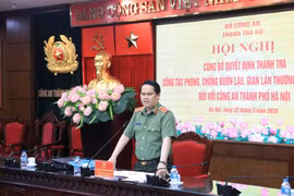 Góp phần xây dựng lực lượng Công an thủ đô ngày càng trong sạch, vững mạnh