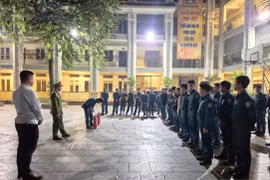 Xử lý tình huống cháy theo phương châm “4 tại chỗ” 