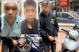 Bắt giữ ổ nhóm chuyên trộm cắp xe máy trên địa bàn Hà Nội