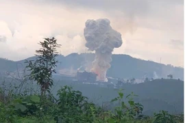 Điều tra nguyên nhân vụ nổ xảy ra ở khu công nghiệp Tằng Loỏng