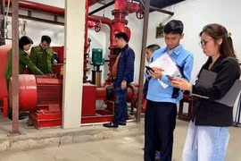 Kiểm tra công tác thường trực, nâng cao hiệu quả phòng đối với loại hình nguy cơ cháy, nổ cao