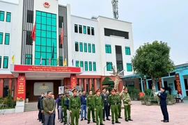 Xã Đại Thanh duy trì các biện pháp đảm bảo trật tự an toàn giao thông, trật tự đô thị, vệ sinh môi trường