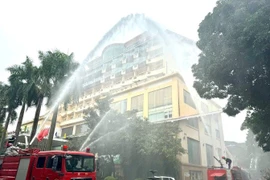 Hạn chế sự cố hỏa hoạn tại Khách sạn Công Đoàn Quảng Bá