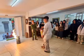 Trang bị kỹ năng an toàn cháy, nổ tại các trường học
