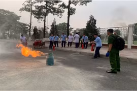 Tuyên truyền nghiệp vụ an toàn cháy, nổ tại cơ sở cai nghiện ma túy 