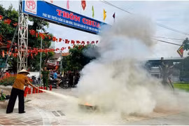 Tuyên truyền, nâng cao khả năng xử lý tình huống cháy, nổ tại khu dân cư