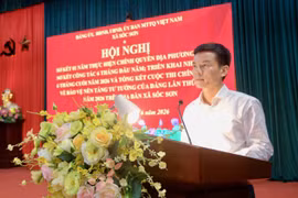 Tinh gọn bộ máy để phục vụ nhân dân được tốt hơn