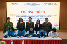 Phổ biến, trang bị kỹ năng phòng ngừa tội phạm, bạo lực học đường