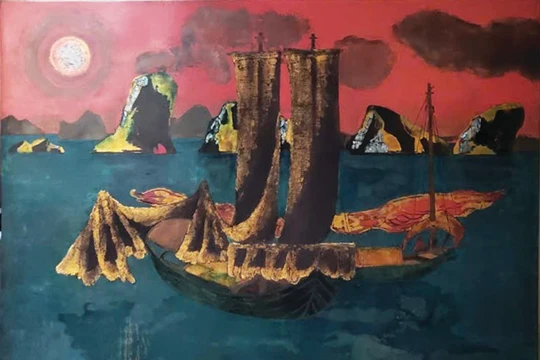 Giới thiệu 44 bức tranh sơn mài tiêu biểu của hội họa Việt Nam