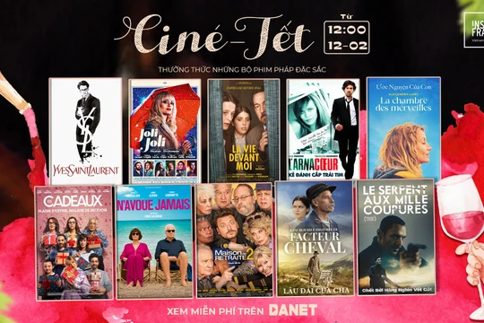 Chiếu miễn phí 11 bộ phim Pháp vào dịp Tết Bính Ngọ 2026
