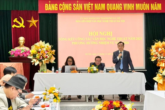 Năm 2026: Hội Liên hiệp VHNT Hà Nội tổ chức nhiều hoạt động quảng bá văn hóa, hình ảnh con người Thăng Long – Hà Nội