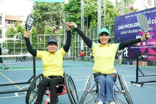 Ra mắt giải Pickleball cho người khuyết tật