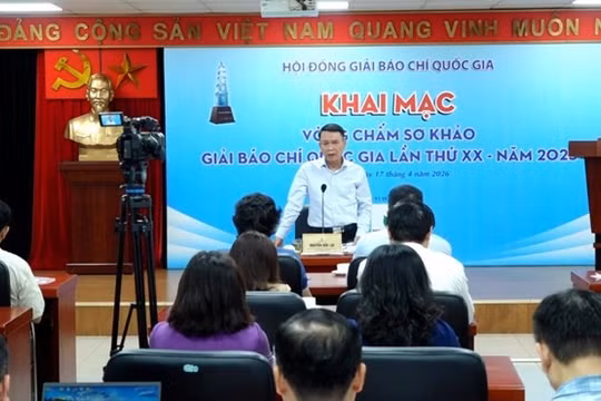 1.692 tác phẩm đủ điều kiện dự vòng Sơ khảo - Giải Báo chí Quốc gia 2025