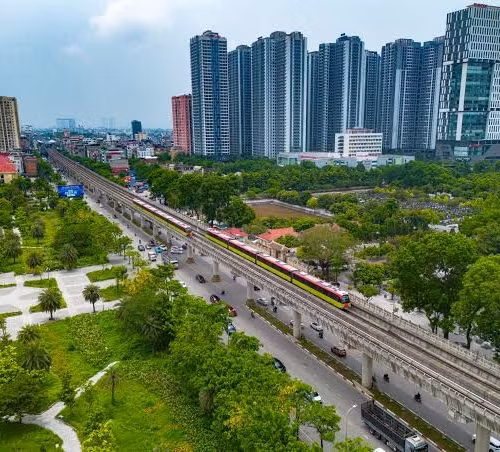 Hà Nội phát triển đồng loạt 8 tuyến đường sắt đô thị