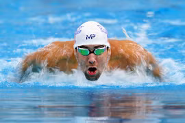 Michael Phelps cỗ máy sản xuất huy chương 