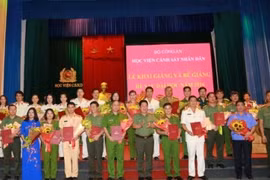 Hơn 300 học viên trúng tuyển kỳ thi tuyển sinh Cao học Khóa 25 của Học viện CSND