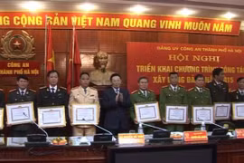 Công an thành phố Hà Nội triển khai công tác xây dựng Đảng năm 2015