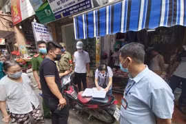 Lập biên bản 590 trường hợp không đeo khẩu trang, phạt 628 triệu đồng 