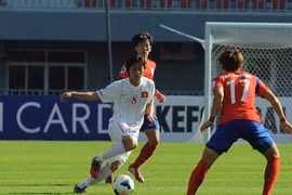 U19 Việt Nam thua toàn diện trước Hàn Quốc