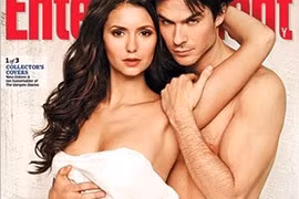 Sao “The Vampire Diaries” cùng nhau... cởi đồ