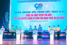 Hơn 3,7 triệu thí sinh tham gia tìm hiểu 90 năm truyền thống vẻ vang của Đoàn 