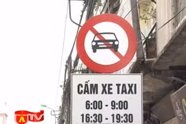Cấm taxi hoạt động giờ cao điểm trên phố La Thành, Khâm Thiên