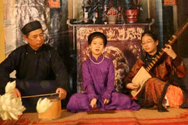 Liên hoan Tài năng trẻ ca trù Hà Nội năm 2016