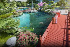 Vườn Nhật đậm chất xứ Phù Tang tại The Zenpark được thiết kế ra sao?