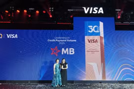 MB nhận 4 giải thưởng danh giá từ Visa