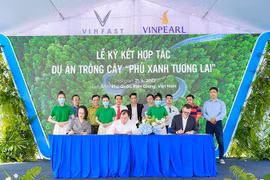 VinFast khởi động dự án trồng rừng ‘Phủ xanh tương lai’
